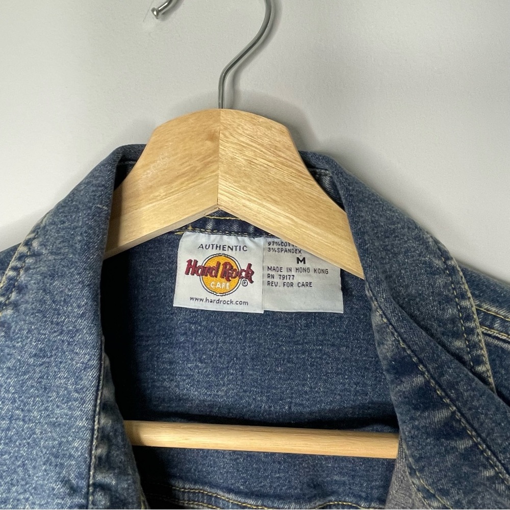 Hard Rock Cafe Authentic Vintage Gatlinburg Denim Jacket‎ (Medium) - Picture 8 of 8